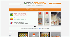 Desktop Screenshot of metaloceramica.com