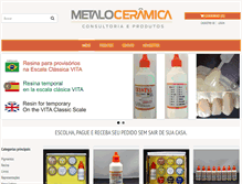 Tablet Screenshot of metaloceramica.com